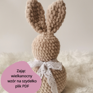 Zając wielkanocny - wzór szydełkowy