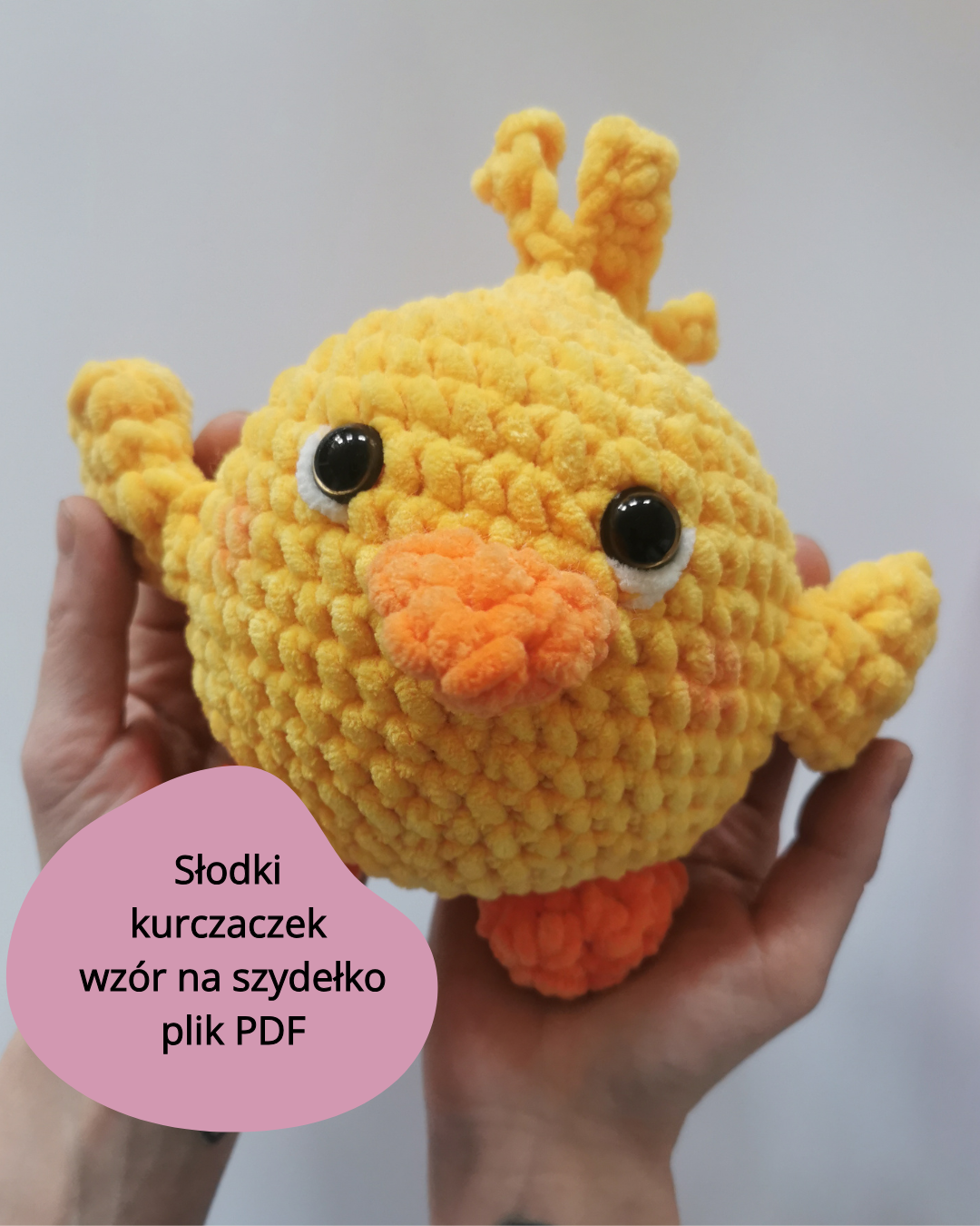 Słodki kurczak - wzór szydełkowy