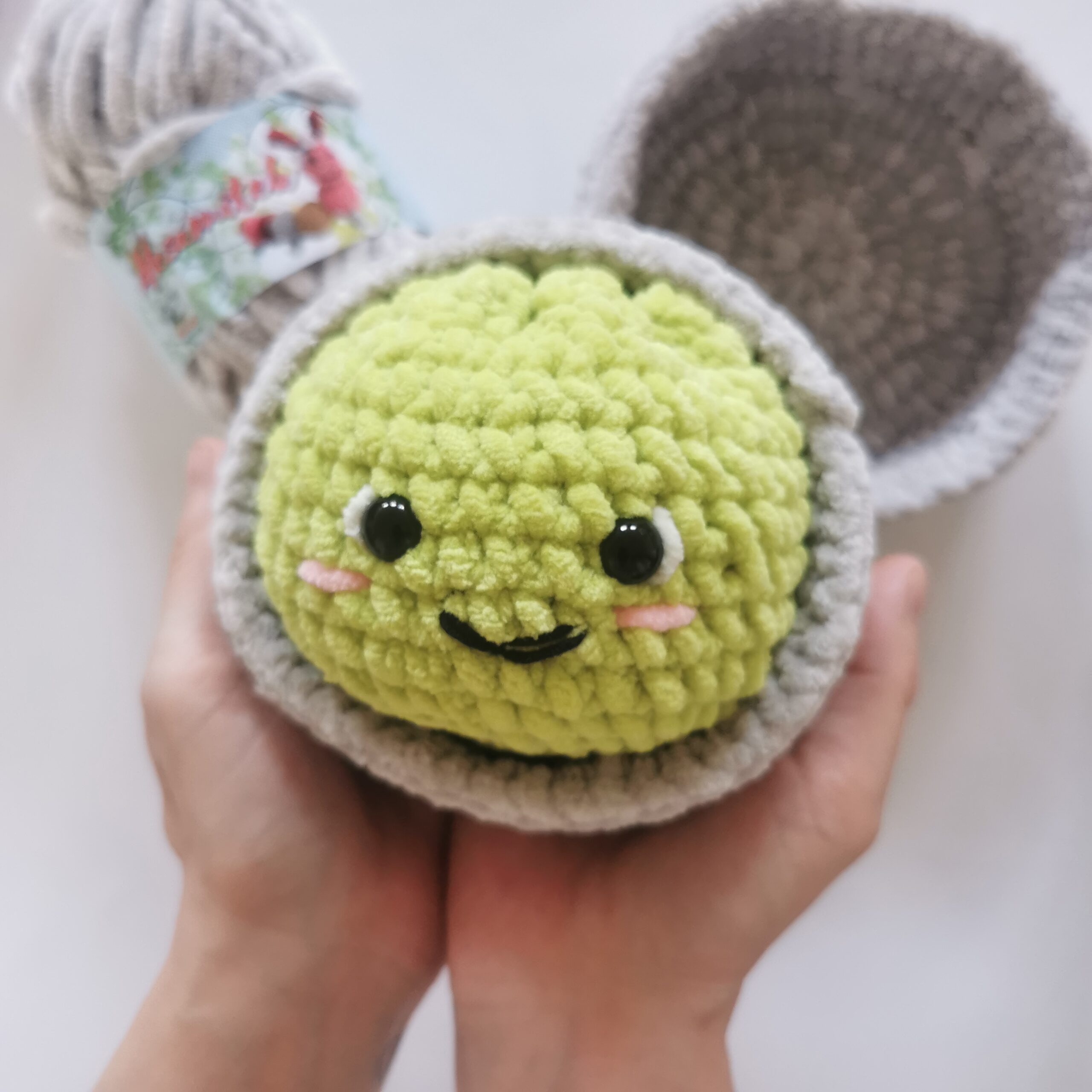 Pierożek squishy i pudełeczko - wzór szydełkowy - obrazek 3